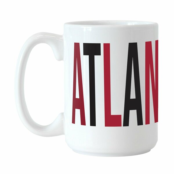 Logo Brands Atlanta United 15oz Overtime Sublimated Mug 923-C15M-4